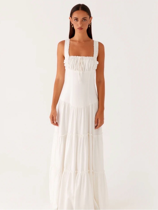 Peppermayo Dresses & Skirts - Peppermayo Esme Maxi Dress- White